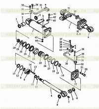 Цилиндр рыхлителя (PD220Y-1) Цилиндр рыхлителя (PD220Y-1)